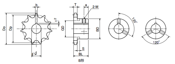Đĩa xích 80-15R (DID)