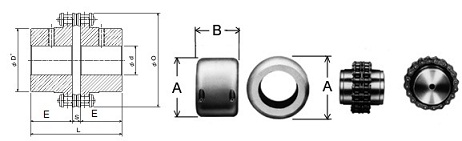 Khớp nối mềm L-100 (Lovejoy)