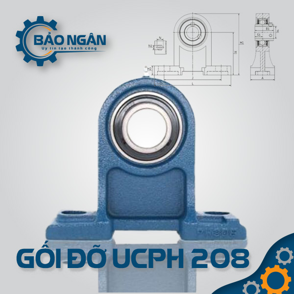 Gối Đỡ Vòng Bi UCPH 208