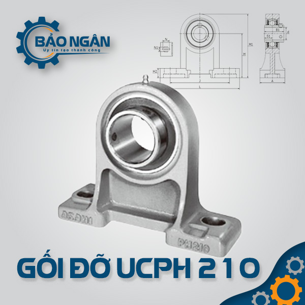 Gối Đỡ Vòng Bi UCPH 210