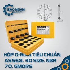 Hộp O-Ring tiêu chuẩn AS568, 30 size, NBR 70, GMORS