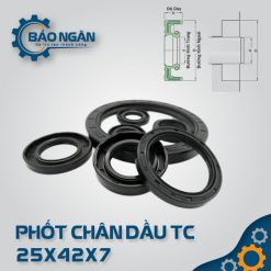 Phốt Chân Dầu TC 25x42x7