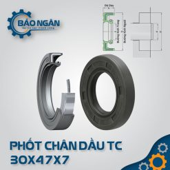 Phốt Chân Dầu TC 30x47x7