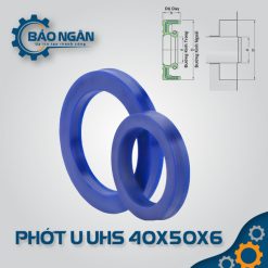 Phớt U UHS 40x50x6