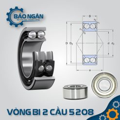 Vòng bi cầu 5208