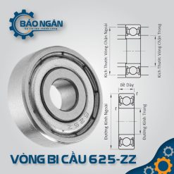 Vòng bi cầu 625-ZZ