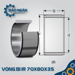 Vòng trong IR 70x80x35