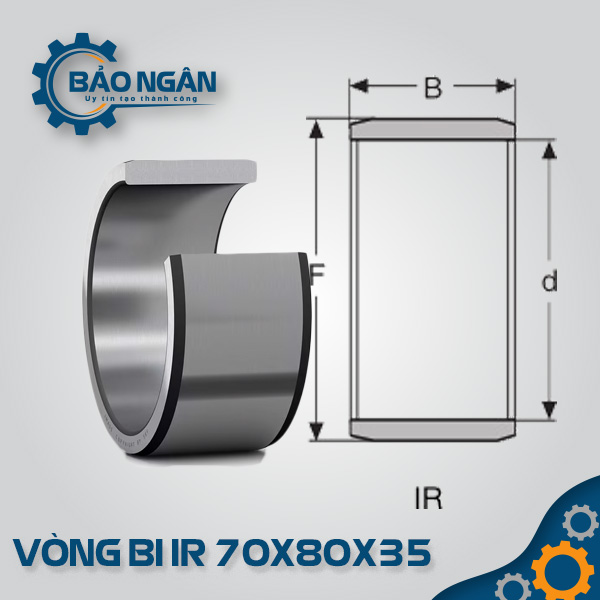 Vòng trong IR 70x80x35