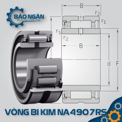 Vòng bi đũa kim NA 4907RS