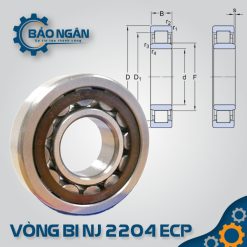 Vòng bi đũa NJ 2204 ECP