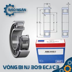Vòng bi đũa NJ 309 ECJ/C3