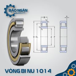 Vòng bi đũa NU 1014