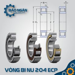 Vòng bi đũa NU 204 ECP