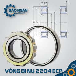 Vòng bi đũa NU 2204 ECP