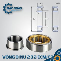 Vòng bi đũa NU 232 ECM/C3