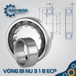 Vòng bi đũa NU 318 ECP