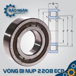 Vòng bi đũa NUP 2208 ECP
