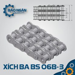 Xích Ba BS 06B-3 - Phụ Tùng Truyền Động Công Nghiệp Tại Thiết Bị Bảo Ngân
