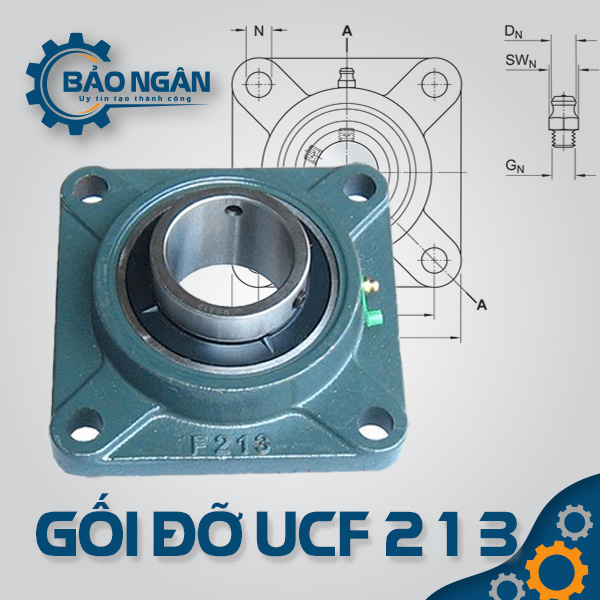 Gối Đỡ Vòng Bi UCF 213