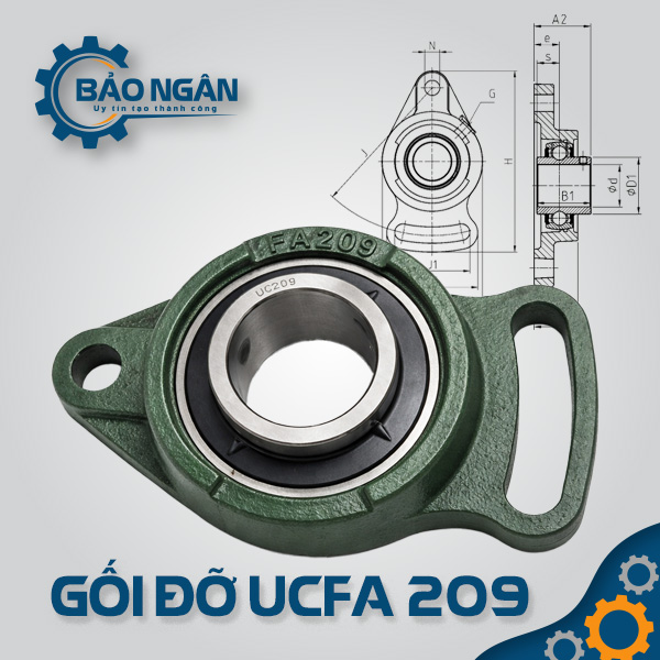 Gối Đỡ Vòng Bi UCFA 209